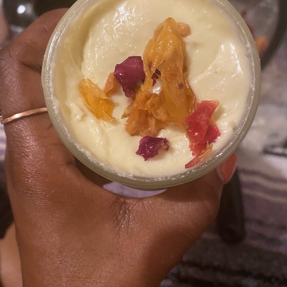 Home Made Rose Oil Shea Butter